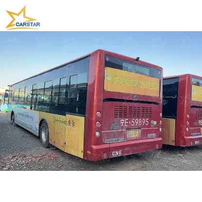 Picture of China Brand New Pure Electric and CNG Travel Bus CNG Coach Bus